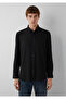 Liyosel Blended Black Shirt Regular Fit / Normal Cut 0212066-900 - 3