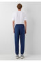 Printed Navy Blue Sweatpants 0010640-70497 - 5