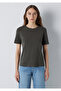 Khaki Basic T-Shirt Semi Slim Fit 1612916-71553 - 4