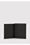Faux Leather Wallet Sports Wallet Black - 3