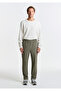 Green Spandex Jogger Pants 0010598-71484 - 2