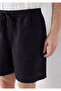 Black Linen Shorts 0410321-900 - 6