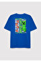 M6610495 Minecraft Printed Boys' T-Shirt - 4