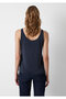 Tencel ™ ) Modal Blended Black Undershirt Slim Fit / Tight Fit 1613339-900 - 5