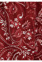 Printed Red Midi Dress 1310839-91609 - 7