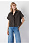 Linen Blend Brown Shirt Oversize / Wide Cut 1211540-91100 - 2