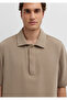 Short Sleeve Brown Shirt Regular Fit / Normal Cut 0212143-80656 - 7