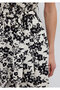 Linen Blend Printed Dress 1310742-91637 - 7