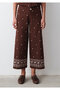 Ethnic Printed Brown Trousers 1011188-91493 - 3