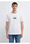Black Printed White T-Shirt Regular Fit / Normal Cut 0613364-620 - 4