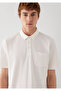 Ecru Polo T-Shirt with Pockets Regular Fit / Normal Cut 0613465-70057 - 7