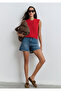 Millie 90S Dark Jean Shorts 1458989751 - 3