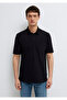 Black Polo T-Shirt with Pockets Regular Fit / Normal Cut 0613465-900 - 3