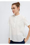 Embroidery Detailed White Blouse 1211505-620 - 2