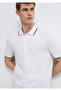 White Polo T-Shirt Regular Fit / Normal Cut 0613272-620