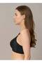 حمالة صدر مبطنة بالكامل بتصميم دانتيل - 38B - BLACK - 3