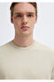 Beige Basic T-Shirt Loose Fit / Comfortable Loose Cut 0611924-70322 - 7