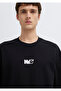Me Printed Black T-Shirt Oversize / Wide Cut 0613377-900 - 6
