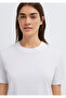 White Basic T-Shirt Semi Slim Fit 1613895-620 - 7
