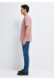 Logo Printed Pink T-Shirt Regular Fit / Normal Cut 0612936-70948 - 4
