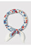 Floral Patterned Ecru Bandana 1913748-70048 - 3