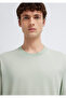 Green Basic T-Shirt Loose Fit / Relaxed Fit 066249-71464 - 6