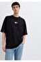 Me Printed Black T-Shirt Oversize / Wide Cut 0613377-900 - 2