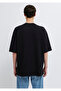Me Printed Black T-Shirt Oversize / Wide Cut 0613377-900 - 5