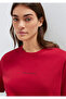 Logo Printed Red T-Shirt Regular Fit / Normal Cut 1613890-70391 - 2