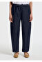 Navy Blue Trousers with Pockets 1011193-85481 - 5