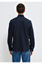 Striped Navy Blue Shirt Regular Fit / Normal Cut 0211998-91552 - 6