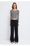 Black Sweatpants with Stripe Detail 1011182-900 - 4