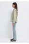 White Striped Green Blouse 1211226-88069 - 4