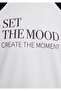 Printed Ecru T-Shirt Regular Fit / Normal Cut 1613844-70057 - 8