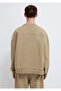 Crew Neck Beige Sweatshirt 0S10550-70362 - 6