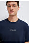 Black Navy Blue T-Shirt Regular Fit / Normal Cut 0613135-86623 - 6