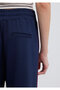 Navy Blue Sweatpants with Stripe Detail 1011061-82458 - 7