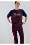 Printed Claret Red T-Shirt Regular Fit / Normal Cut 1613844-70434 - 3