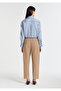 Beige Pleated Trousers 1011147-70215 - 5