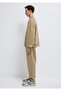 Crew Neck Beige Sweatshirt 0S10550-70362 - 5