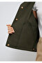 Hooded Khaki Jacket Oversized / Wide Fit 1110812-80714 - 8