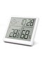Digital Indoor Thermometer and Hygrometer,High Accuracy Humidity Meter with Large LCD Display,Time and Date Function