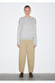 Crew Neck Gray Sweater Oversized / Wide Fit 1710883-83096 - 4