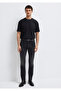 Soft-Premium Black T-Shirt Loose Fit / Comfortable Loose Cut 0613467-900 - 3