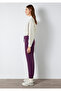 Soft-Premium Purple (TENCEL™ ™ ) Modal Mixed Sweatpants 1600453-70674 - 5