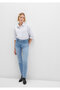 Mirella Mid Brushed 90's Jean Pants 1010623-88896 - 2