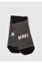 Logo Striped Black Booties Socks 1913783-900 - 2