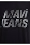 Logo Printed Black T-Shirt Regular Fit / Regular Cut 0610260-900 - 8