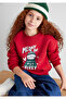 New Year Themed Red Sweatshirt 7S10180-70390