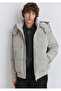 Hooded Gray Inflatable Jacket 0110553-86791 - 4